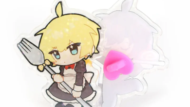 Vograce Acrylic Pins – Perfect for Artists & Merch