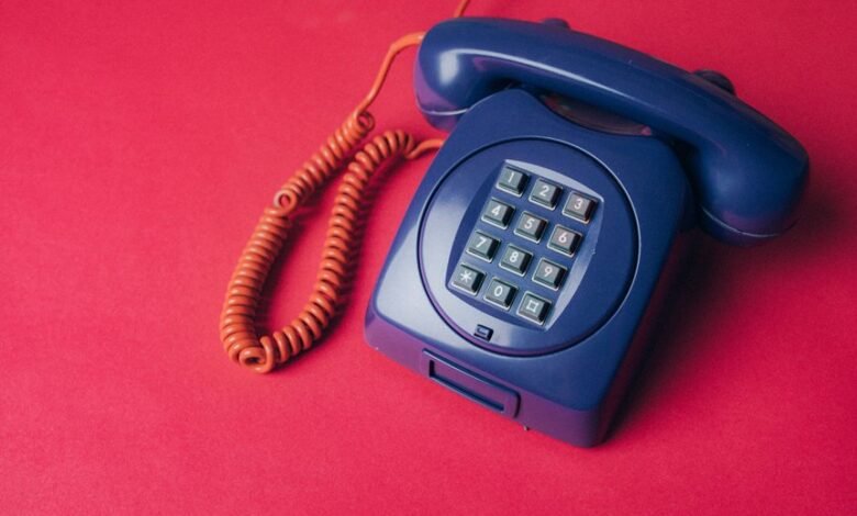 list of various telephone numbers provided